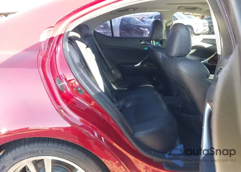 2008 Lexus Is 250 from USA, damaged, VIN JTHBK262X85065068